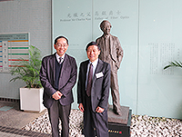 Prof. Liu visits the Faculty of Medicine